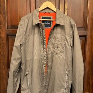 Men’s Prana Lightweight Jacket.  Light Sage Green Color.  Size XL.  EUC.